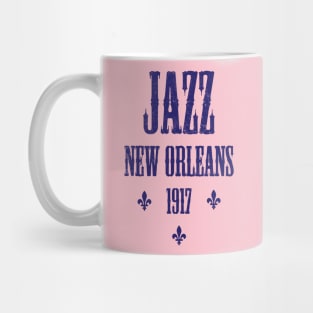 JAZZ NEW ORLEANS (BLUE) Mug